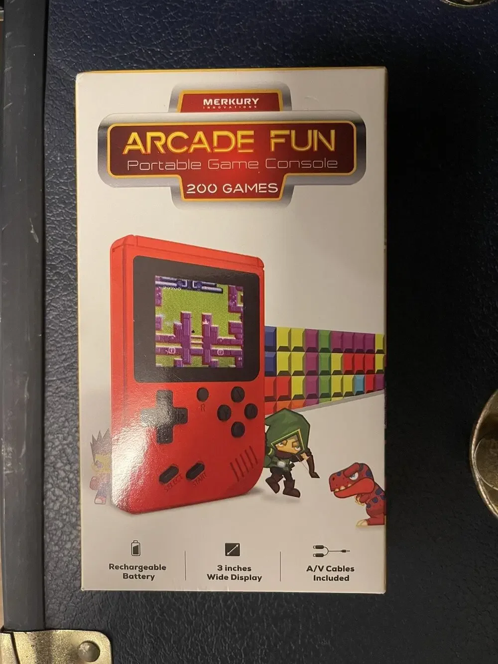 Merkury Innovations Arcade Fun Portable Gaming Console 200 Games